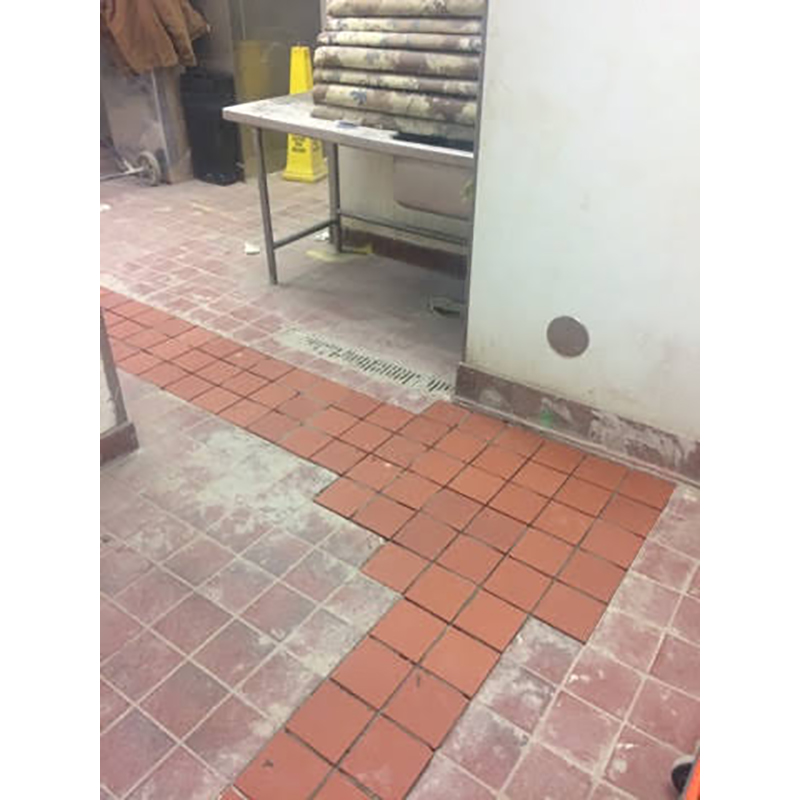 Sign maintenance and installation.