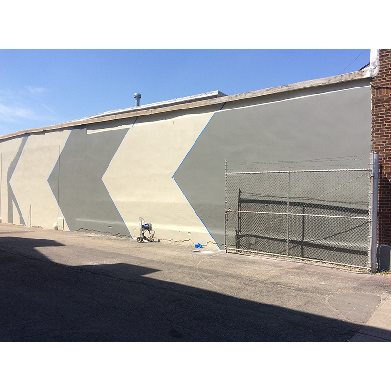 Commercial and retail exterior painting.